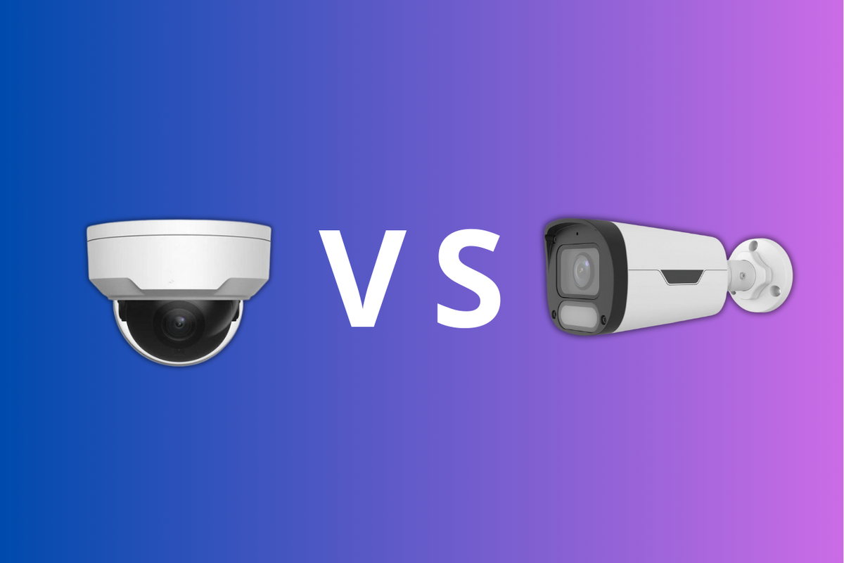 Turret vs Dome Camera from Ally Security