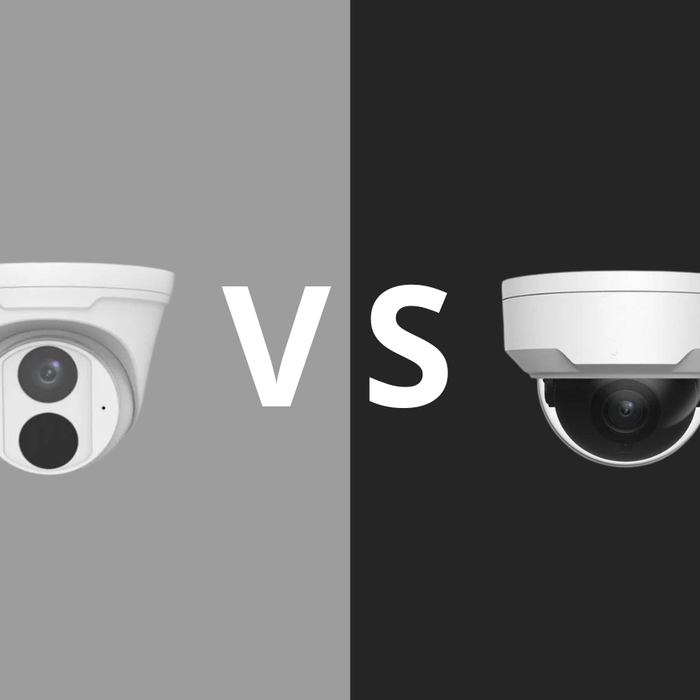 Turret vs Dome Camera from Ally Security