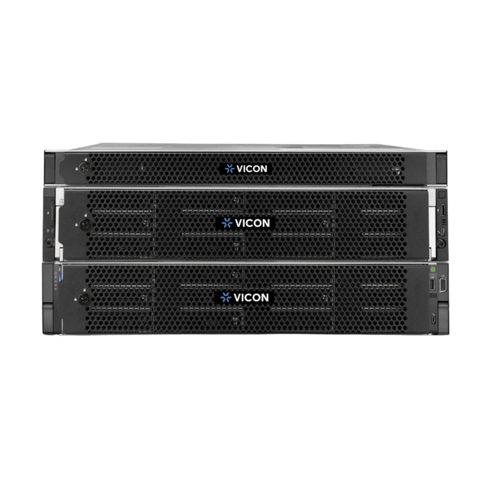 VICON SECURITY VALERUS RECORDING SERVER: 120TB RAID-5 (90TB usable) storage. VERA-2U120R5-90
