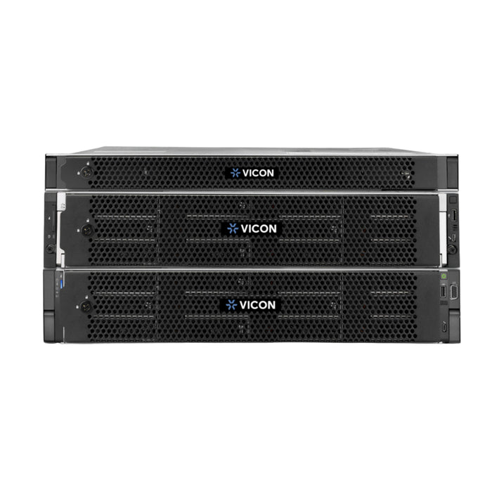 VICON SECURITY VALERUS RECORDING SERVER: 160TB RAID-5 (126TB usable) storage. VERA-2U160R5-126