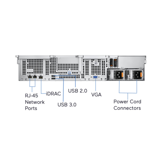 VICON SECURITY VALERUS RECORDING SERVER: 400TB RAID-6 (324TB usable) storage. VERA-2U400R6-324