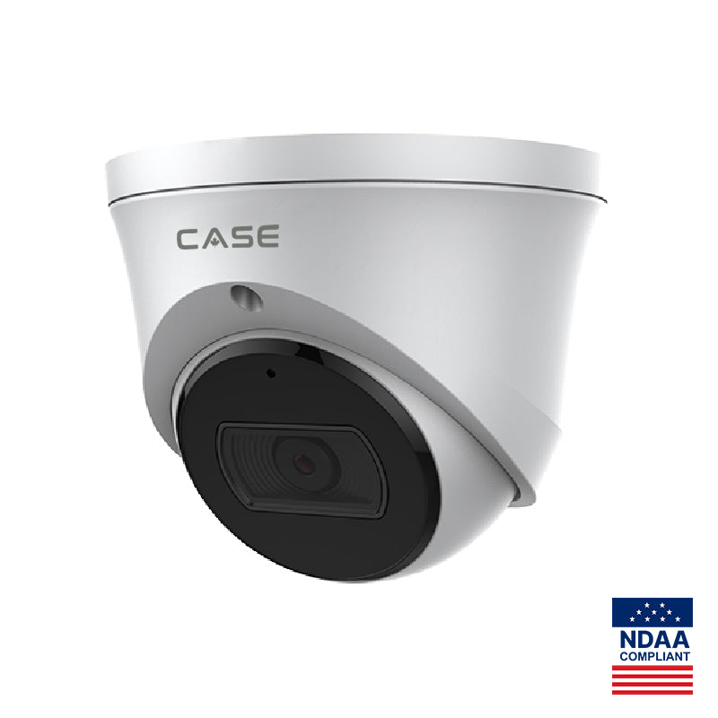 CASE CS-I5XS M-2.8mm 5MP IP Turret Camera Smart IR |POE, IP66 Rating |NDAA Compliant | 6-year warranty