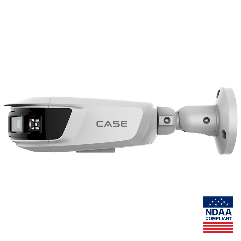 CASE CS-I82V 180 8MP IP Bullet Camera Smart IR |POE, IP66 Rating |NDAA Compliant |6-year warranty
