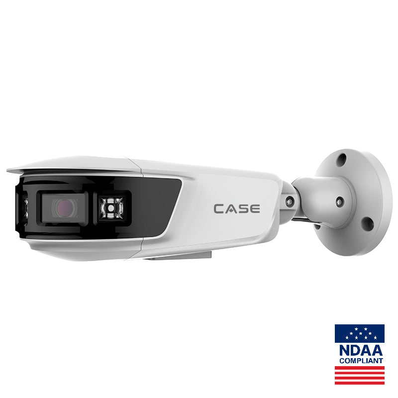 CASE CS-I82V 180 8MP IP Bullet Camera Smart IR |POE, IP66 Rating |NDAA Compliant |6-year warranty