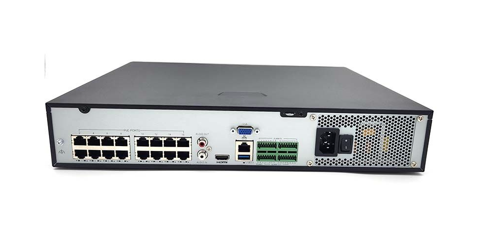 Alibi ALI-NR162P-4 Performance Series 16-Channel IntelliSearch Ultra H.265 NVR with RAID