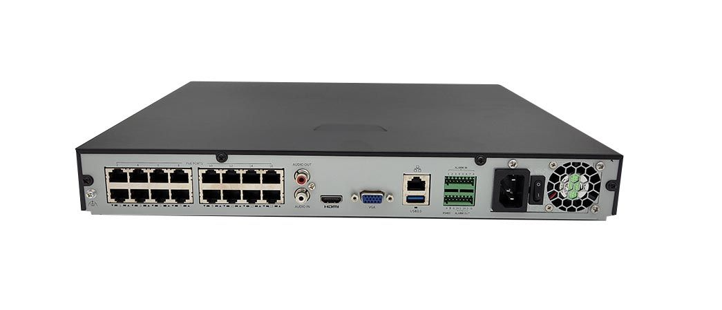 Alibi ALI-NR162F-2-D Vigilant Flex Series 16-Channel IntelliSearch ULTRA H.265 NVR