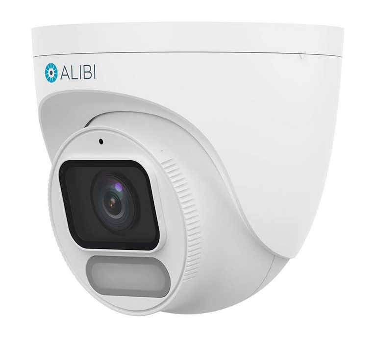 Alibi Vigilant ALI-FT40-LUA Flex Series Starlight+ 4MP IP Fixed Turret Network Camera