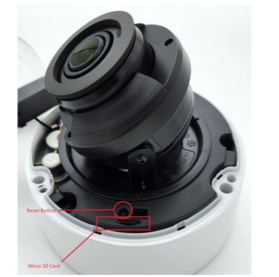 Alibi ALI-PD51-VUZAI-D Vigilant Performance 5MP SmartSense IntelliSearch IP Varifocal Dome Camera