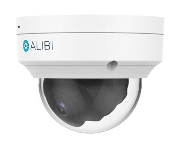 Alibi ALI-FD42-VUZ-D Vigilant Flex Series 4MP Starlight IP Vandal-Resistant Varifocal Dome Camera