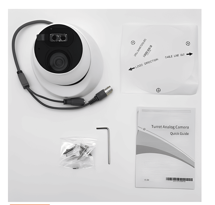 Alibi ALI-AT22-UA-D Vigilant Flex Series 2MP Starlight 131ft 4-in-1 Fixed Turret Security Camera