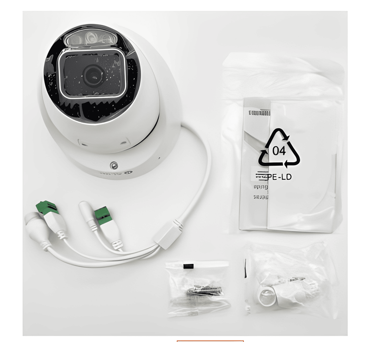 Alibi ALI-PT50-LUAIS-D Vigilant 5MP 98 Feet IllumiNite-IR Starlight IntelliSearch IP Turret Camera w/Built-in Mic and Speaker