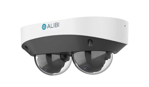 Alibi ALI-PS40-VAI-D Vigilant Performance Series 2 x 4MP IP Vandal-Resistant Dual-Directional 98 ft IR SmartSense Camera