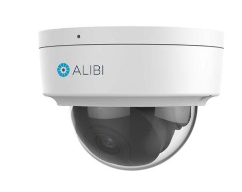 Alibi ALI-PD80-VUAI-D Vigilant Performance Series 8MP Starlight IntelliSearch IP Fixed Dome IR Camera with Built-in Mic