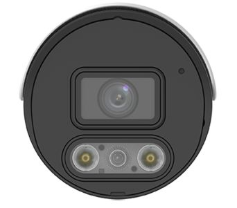 Alibi ALI-FB81-LUA-D Vigilant 8MP 98 Feet Dual Light IllumiNite IR Starlight Mini Bullet IP Camera w/ Built-in Mic and Speaker