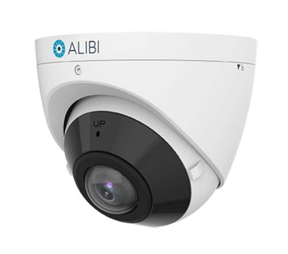 Alibi ALI-PT80-VUAIF-D Vigilant Performance Series 8MP IntelliSearch SmartSense Starlight 66 Feet IR 180 Degree Wide Angled IP Turret Camera