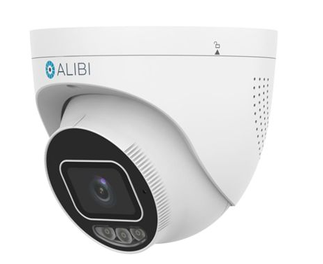 6X Alibi ALI-PT50-LUAIS-D Vigilant 5MP 98 Feet IllumiNite-IR Starlight IntelliSearch IP Turret Camera w/Built-in Mic and Speaker
