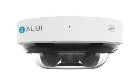 Alibi ALI-PS50-UAI-D Vigilant Performance 4 x 5MP Starlight Smartsense 164 Feet IR IP Multi-sensor Varifocal Dome Camera