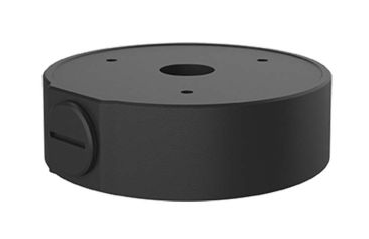 Alibi ALI-JB03-H-IN-B Vigilant Black Fixed Dome and Fisheye Camera Junction Box