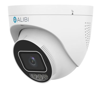 Alibi ALI-PT50-LUAIS-D Vigilant 5MP 98 Feet IllumiNite-IR Starlight IntelliSearch IP Turret Camera w/Built-in Mic and Speaker