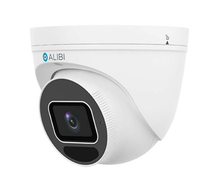 Alibi ALI-FT41-UZA-D Vigilant Flex Series 4MP Starlight Varifocal IP Turret Camera