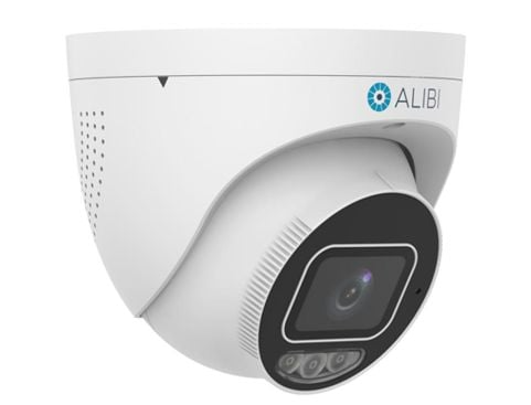 Alibi ALI-PT50-LUAIS-D Vigilant 5MP 98 Feet IllumiNite-IR Starlight IntelliSearch IP Turret Camera w/Built-in Mic and Speaker