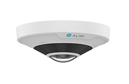 Alibi ALI-XF120-VAI-D Vigilant Performance Series 12MP IP Vandal - Resistant Fisheye Fixed Dome Camera