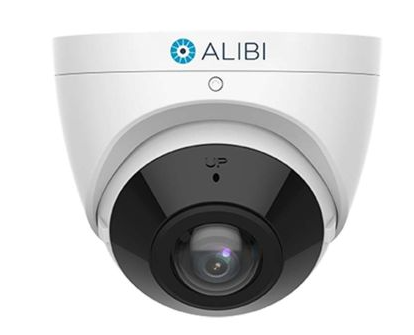 Alibi ALI-PT80-VUAIF-D Vigilant Performance Series 8MP IntelliSearch SmartSense Starlight 66 Feet IR 180 Degree Wide Angled IP Turret Camera