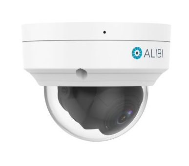Alibi ALI-FD42-VUZ-D Vigilant Flex Series 4MP Starlight IP Vandal-Resistant Varifocal Dome Camera