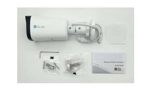 Alibi ALI-FB80-LUA-D Vigilant 8MP 98 Feet IllumiNite Starlight+ SmartSense IP Bullet Camera w/ Built-in Mic