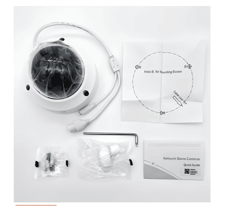 Alibi ALI-FD40-VUA-D Vigilant Flex Series Starlight+ 4MP IP Fixed Dome Network Camera