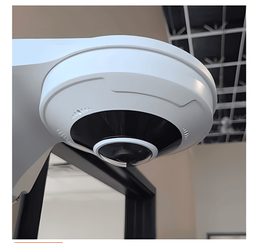 Alibi ALI-XF120-VAI-D Vigilant Performance Series 12MP IP Vandal - Resistant Fisheye Fixed Dome Camera