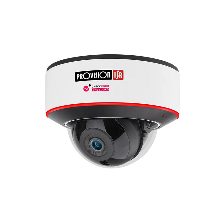 Provision-ISR S-Sight DAH-340IPSN-28 S-Sight, Dome/Turret, Hybrid light Illumination, 2.8 lens, Checkpoint embedded, 4MP - Provision ISR - Ally Security