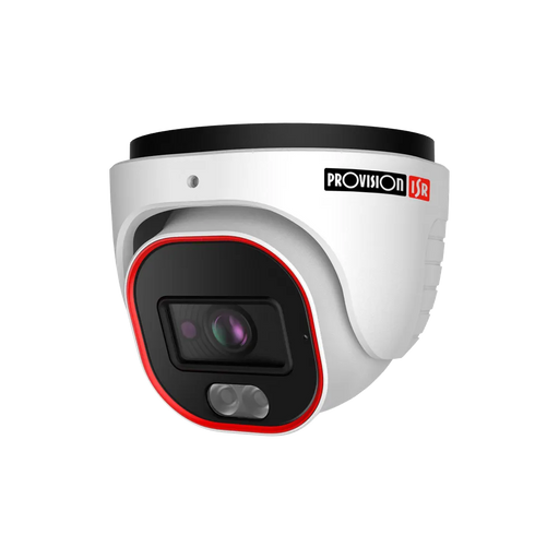 Provision-ISR Rainbow DL-340IPERN-36 Camera- H.265 E-Sight Rainbow Series, Dome/Turret , White LED, 3.6mm Lens, 4M with - Provision ISR - Ally Security