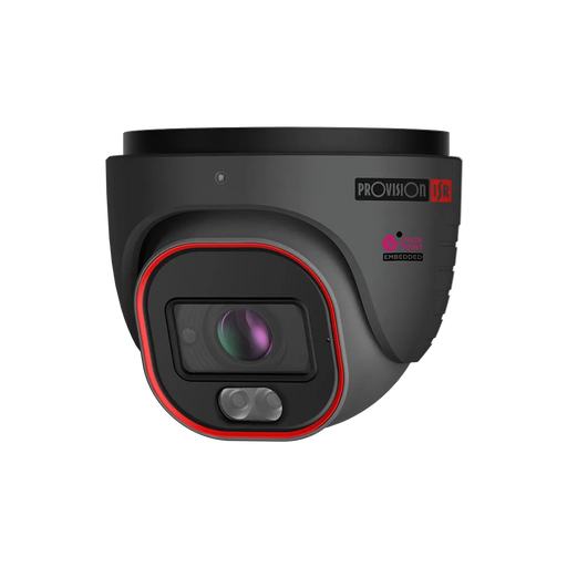 Provision-ISR S-Sight DH-340IPSN-MVF-G 4MP MVF Lens Dome/Turret Camera with Hybrid LED and DDA1 Analytics 4MP - Provision ISR - Ally Security