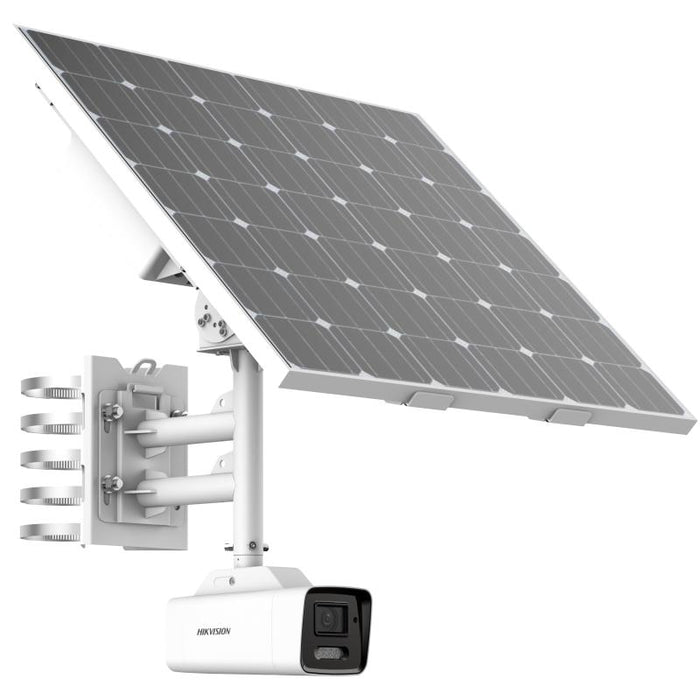 HIKVISION DS-2XS6A47G1-IZS/C36S80 4MP Motorized Varifocal Bullet Solar Power 4G Network Camera Kit