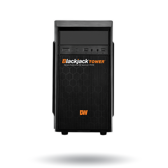 Digital Watchdog DW-BJMT5148T IP - NVR 48TB Blackjack mid-tower,Windows OS on SSD, 360Mbps  throughput, Intel i5, 16GB RAM, 48TB storage, UL