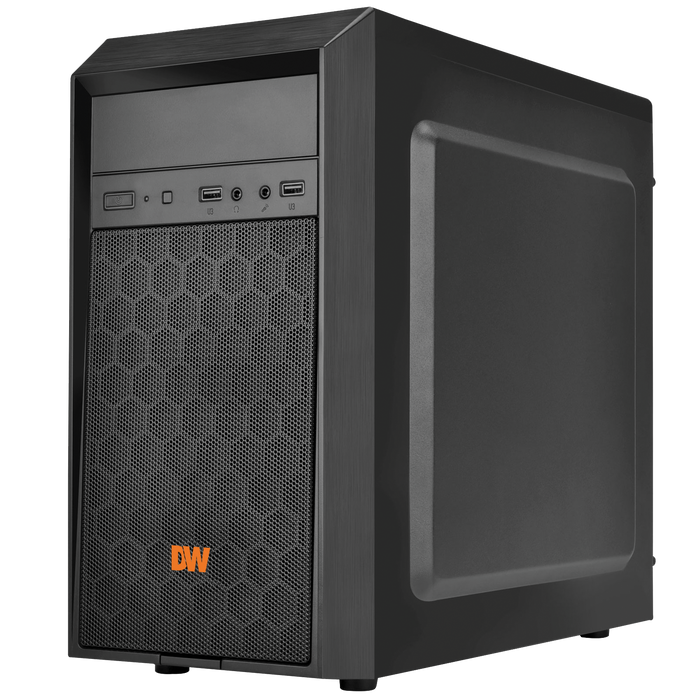 Digital Watchdog DW-BJMT5132TLX IP - NVR 32TB Blackjack mid-tower,Ubuntu Linux OS on SSD, 360Mbps  throughput, Intel i5, 16GB RAM, 32TB storage, UL