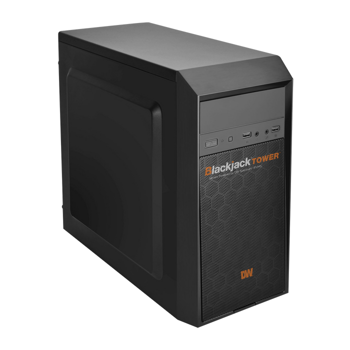 Digital Watchdog DW-BJMT5148TLX IP - NVR 48TB Blackjack mid-tower,Ubuntu Linux OS on SSD, 360Mbps  throughput, Intel i5, 16GB RAM, 48TB storage, UL