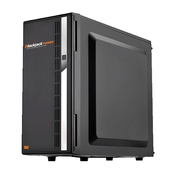 Digital Watchdog DW-BJT7120TLX IP - NVR 20TB Blackjack tower, Ubuntu Linux OS on SSD, 600Mbps throughput, Intel i7, 16GB RAM, hot-swappable, 20TB storage, UL
