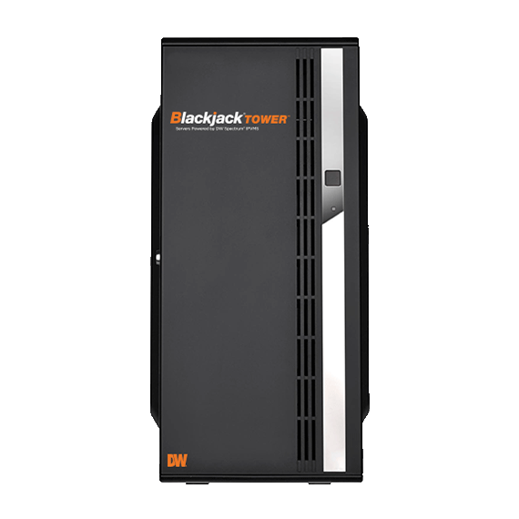 Digital Watchdog DW-BJTR715112TLX IP - NVR 112TB Blackjack tower, Ubuntu Linux on SSD, 600Mbps throughput, Intel i7, 16GB RAM, hot-swappable,RAID5 112TB storage, UL