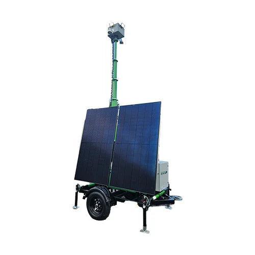 Mobile Surveillance Unit 24/7 Live Security Monitoring