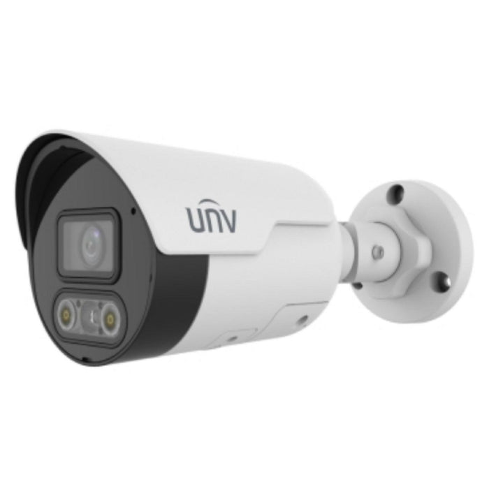 IPC2122SR-ADF28KMC-DL-H Uniview Sharp Series 2.8mm 30FPS @ 2MP ColorHunter Outdoor IR Day/Night WDR Mini Bullet IP Security Camera 12VDC/PoE