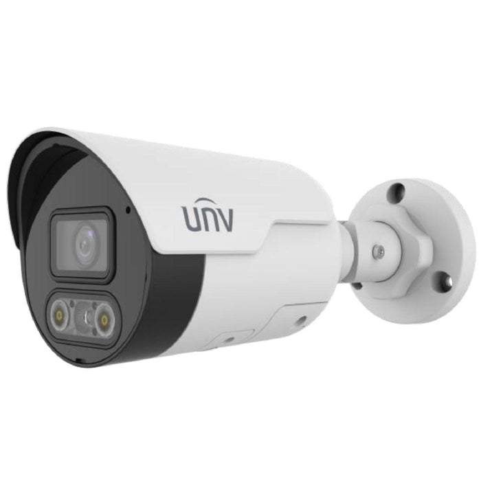 IPC2124SR-ADF28KMC-DL-H Uniview Sharp Series 2.8mm 30FPS @ 4MP ColorHunter Outdoor IR Day/Night WDR Mini Bullet IP Security Camera 12VDC/PoE