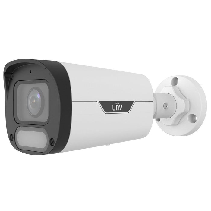 IPC2312LE-ADF28KM-WP Uniview Owlview Series 2.8mm 30FPS @ 2MP Outdoor ColorHunter Wise-ISP WDR Warm Light Bullet IP Security Camera 12VDC/PoE