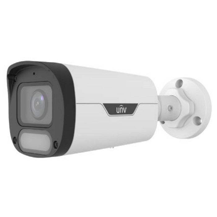 IPC2318SR-ADF28KM-WP Uniview Sharp Series 2.8mm 20FPS @ 8MP Colorhunter Outdoor WDR Fixed Bullet IP Security Camera 12VDC/PoE