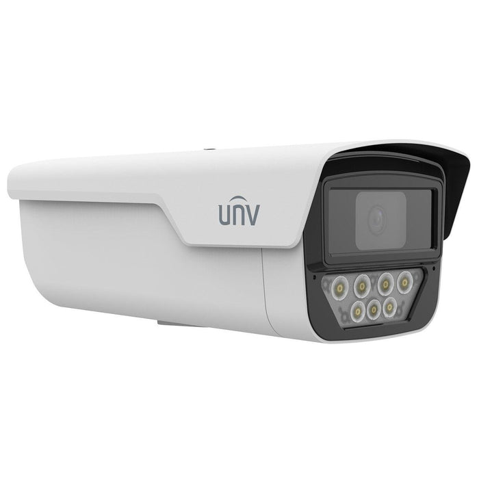 IPC245LP-ADF40KC-WP Uniview Easy Series 4mm 25FPS @ 5MP Outdoor ColorHunter Wise-ISP WDR Warm Light Bullet IP Security Camera 12VDC/PoE