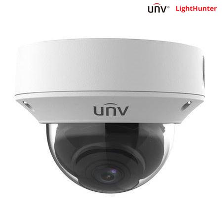 IPC3238EA-DZK Uniview Pro Series 2.8~12mm Motorized 30FPS @ 8MP LightHunter Intelligent Outdoor IR Day/Night WDR Dome IP Security Camera 12VDC/24VAC/PoE