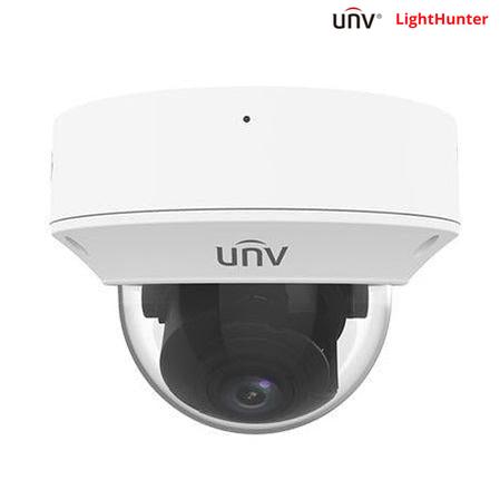 IPC3238SB-ADZK-I0 Uniview Prime I Series 2.8~12mm Motorized 20FPS @ 8MP LightHunter Indoor/Outdoor IR Day/Night WDR Dome IP Security Camera 12VDC/PoE