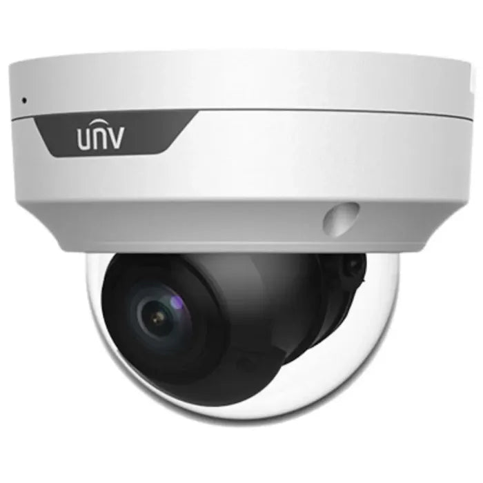 IPC3514SR-ADF28KM-WP || Uniview, IPC OwlView 4MP Wise-ISP Vandal Dome IP Security Camera with a 2.8mm Fixed Lens Camera