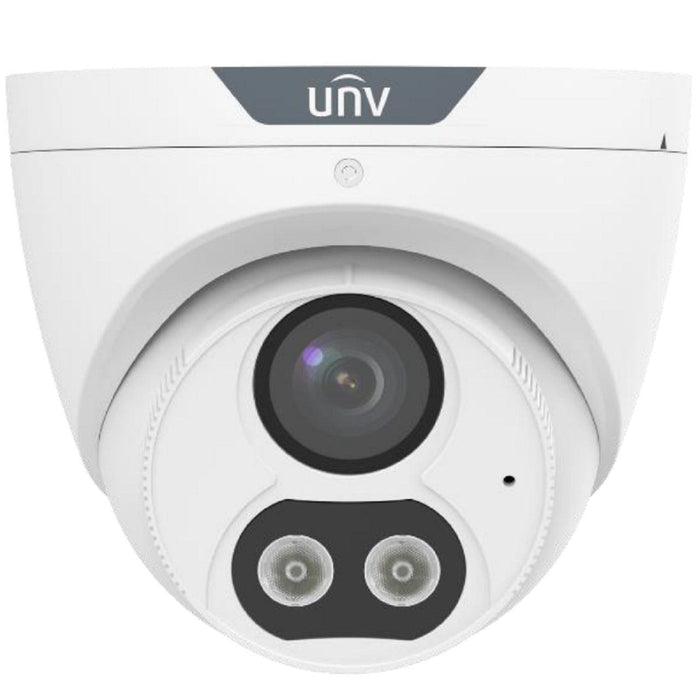 IPC3612SR-ADF28KMC-DL-H Uniview Sharp Series 2.8mm 30FPS @ 2MP ColorHunter Outdoor IR Day/Night WDR Fixed Eyeball IP Security Camera 12VDC/PoE
